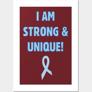 I Am Strong and Unique Posters and Art